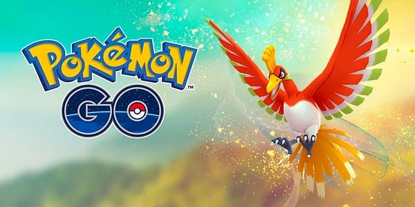 Ho-Oh in Pokémon GO. Credit: Niantic