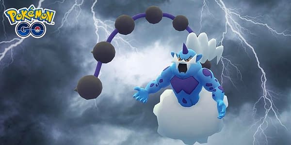 Incarnate Forme Thundurus in Pokémon GO. Credit: Niantic