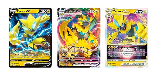 Crown Zenith cards. Credit: Pokémon TCG