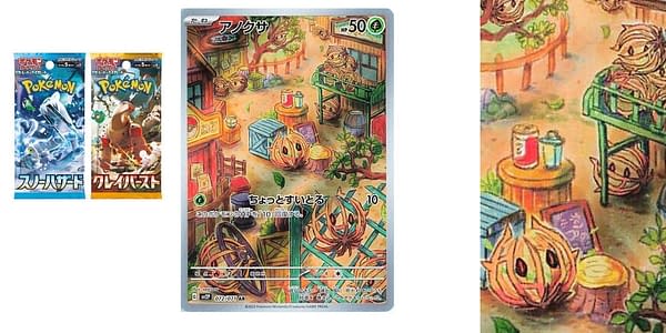 Snow Hazard & Clay Burst cards. Credit: Pokémon TCG