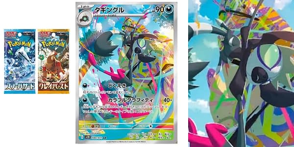 Snow Hazard & Clay Burst cards. Credit: Pokémon TCG