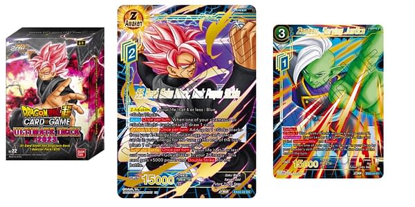 Dragon Ball Super Card Game cards. Credit: Bandai