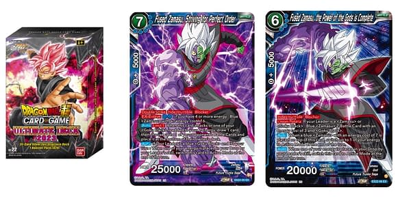 Dragon Ball Super Card Game cards. Credit: Bandai