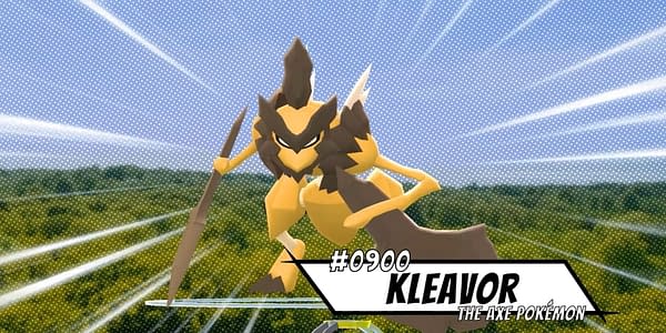 Kleavor in Pokémon GO. Credit: Niantic
