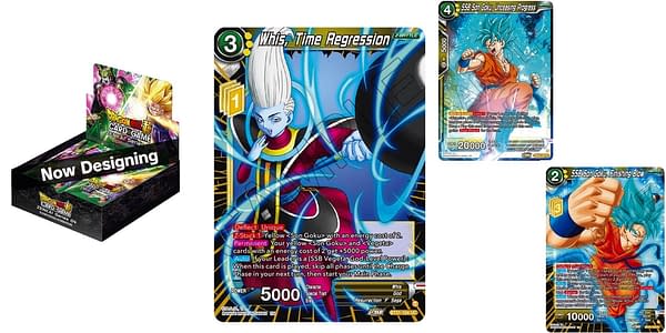 Dragon Ball Super Card Game cards. Credit: Bandai