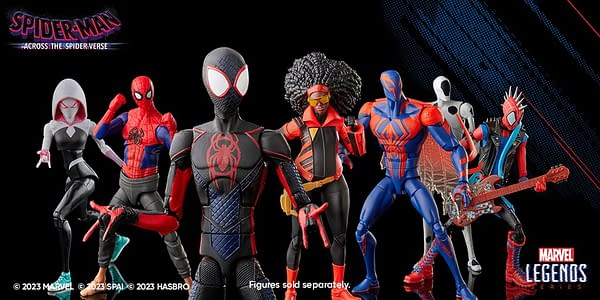 Spider-Man: Across the Spider-Verse Marvel Legends Figures Arrive 