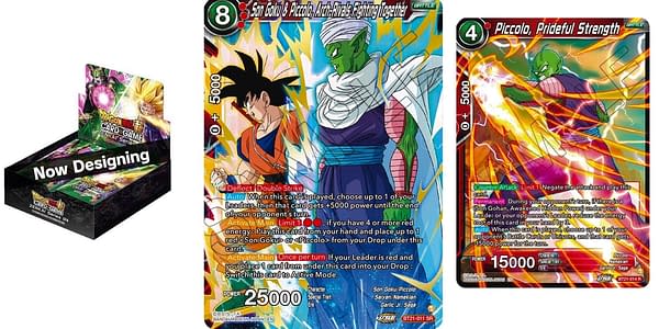 Dragon Ball Super Card Game cards. Credit: Bandai