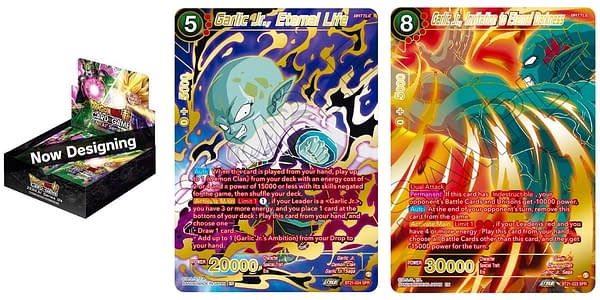 Dragon Ball Super Card Game cards. Credit: Bandai