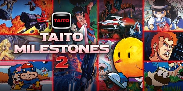 Promo art for Taito Milestones 2, courtesy of ININ Games.