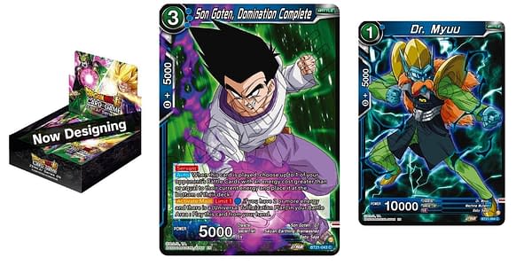 Dragon Ball Super Card Game cards. Credit: Bandai