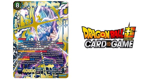 Fighter's Ambition top card. Credit: Dragon Ball Super Card Game 