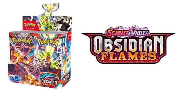 Sword & Shield - Obsidian Flames booster box. Credit: Pokémon TCG