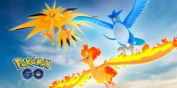 Kanto Birds in Pokémon GO. Credit: Niantic