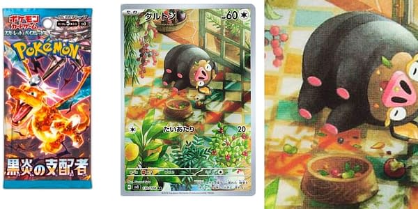 Cards of Ruler of the Black Flame. Credit: Pokémon TCG