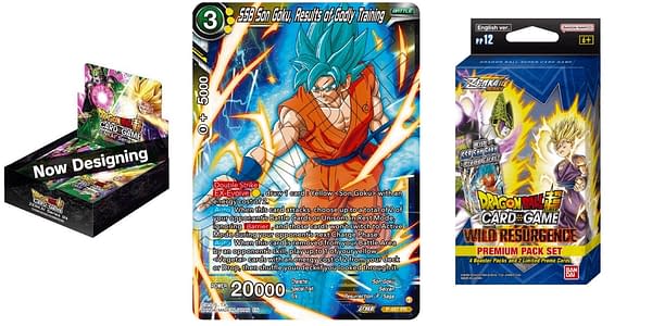 Dragon Ball Super Card Game cards. Credit: Bandai