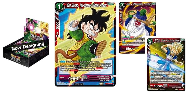 Dragon Ball Super Card Game cards. Credit: Bandai