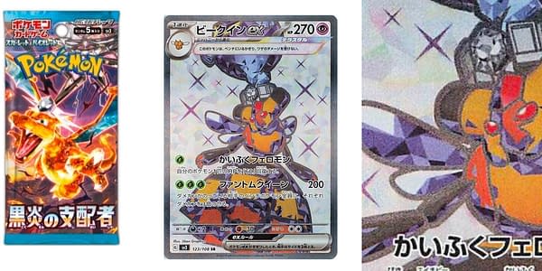 Cards of Ruler of the Black Flame. Credit: Pokémon TCG