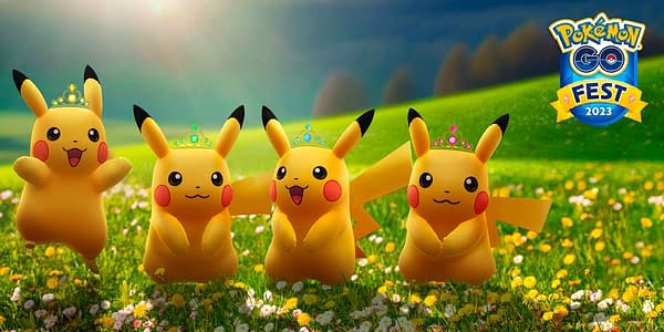 Pikachu at Pokémon GO Fest 2023: Global. Credit: Niantic