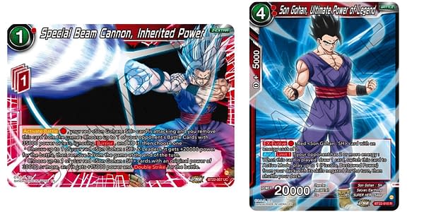 Critical Blow cards. Credit: Dragon Ball Super Card Game