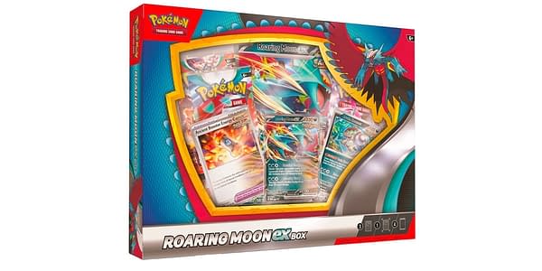 Roaring Moon ex box. Credit: Pokémon TCG
