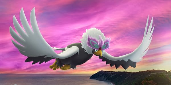 Hisuian Braviary in Pokémon GO. Credit: Niantic