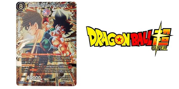 Dawn of the Z-Legends top card. Credit: Dragon Ball Super Card Game