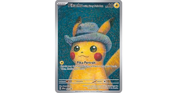 Pikachu Van Gogh Promo Card. Credit: Pokémon TCG