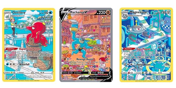 Shinya Komatsu cards. Credit: Pokémon TCG