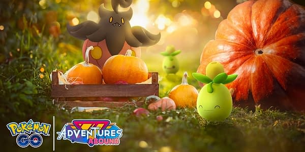 Harvest Festival event graphic in Pokémon GO. Credit: Niantic