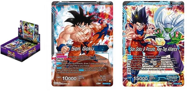 Perfect Combination cards. Credit: Dragon Ball Super Card Game