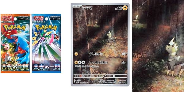 Ancient Roar & Future Flash cards. Credit: Pokémon TCG