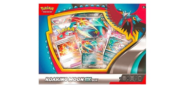 Roaring Moon ex Box. Credit: Pokémon TCG