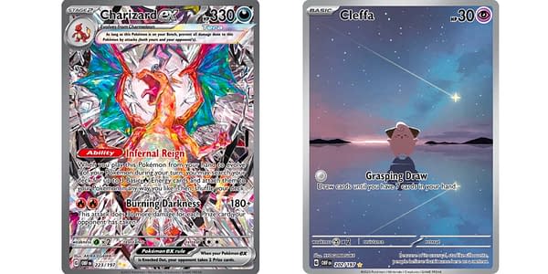 Cards of Scarlet & Violet – Obsidian Flames. Credit: Pokémon TCG