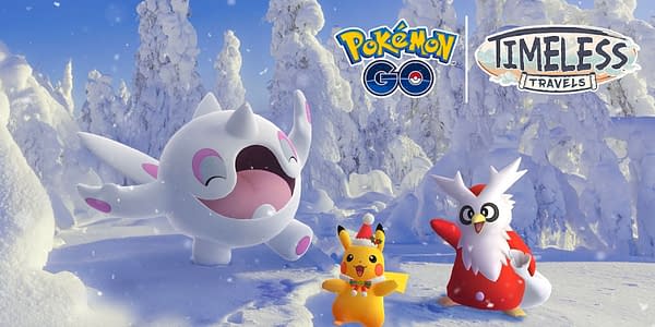 Winter Holiday Event Part 1 graphic in Pokémon GO. Credit: Niantic