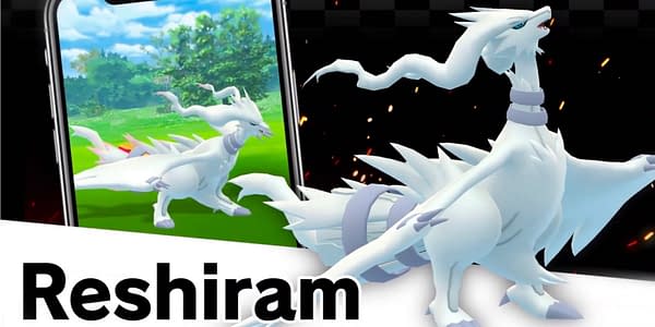 Reshiram in Pokémon GO. Credit: Niantic