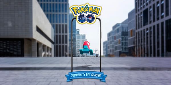 Porygon Community Day Classic graphic in Pokémon GO. Credit: Niantic