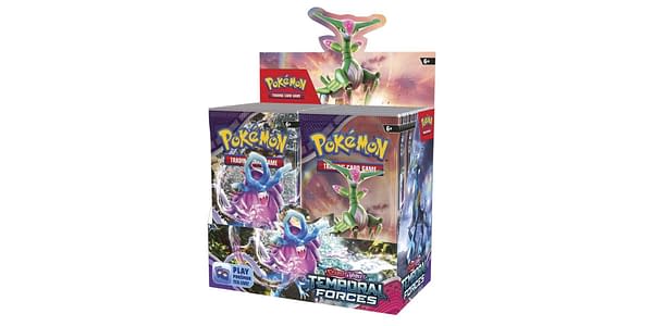 Scarlet & Violet – Temporal Forces products. Credit: Pokémon TCG