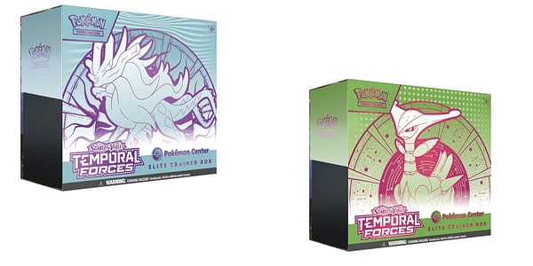 Scarlet & Violet – Temporal Forces products. Credit: Pokémon TCG