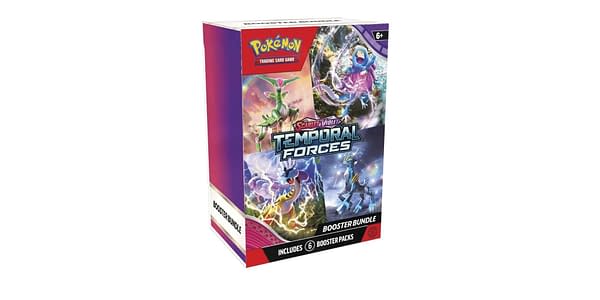 Scarlet & Violet – Temporal Forces products. Credit: Pokémon TCG