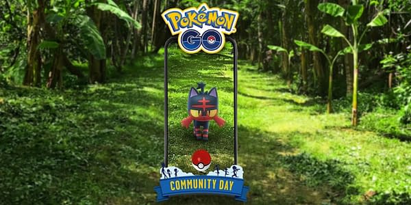 Litten Community Day graphic in Pokémon GO. Credit: Niantic