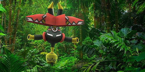 Tapu Bulu in Pokémon GO. Credit: Niantic