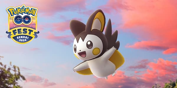 Shiny Emolga in Pokémon GO. Credit: Niantic