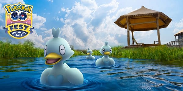 Ducklett in Pokémon GO. Credit: Niantic