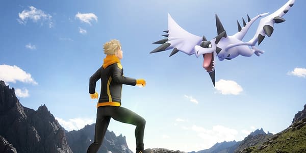 Mega Aerodactyl in Pokémon GO. Credit: Niantic