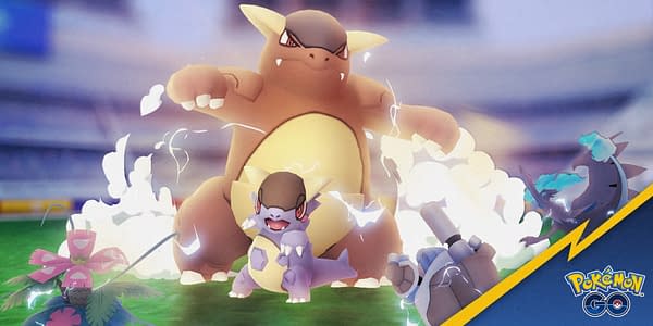 Mega Kangaskhan in Pokémon GO. Credit: Niantic