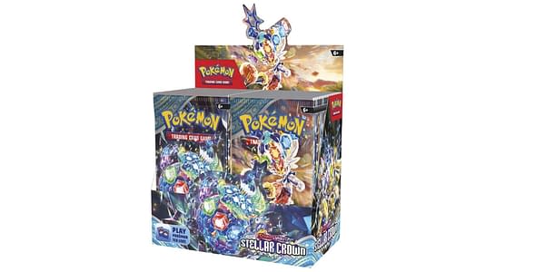 Scarlet & Violet – Stellar Crown Booster Box. Credit: TPCI