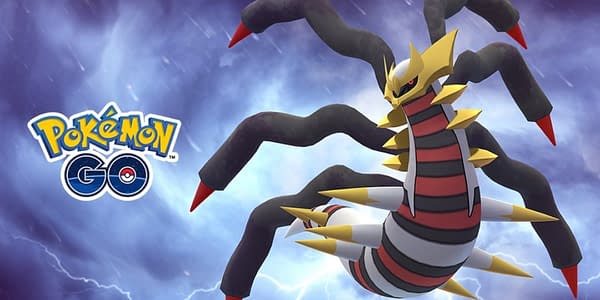 Origin Giratina Raid in Pokémon GO. Credit: Niantic