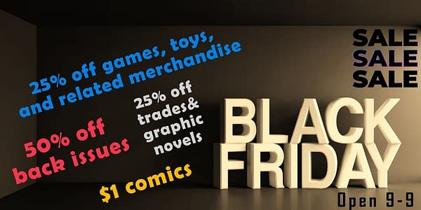 58 Black Friday Comic Shops
