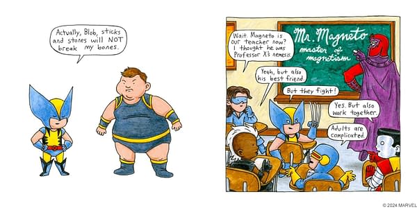 Jeffrey Brown's X-Men: Days Of Future Fun Gets 50,000 Print Run