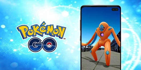 Defense Deoxys in Pokémon GO. Credit: Niantic